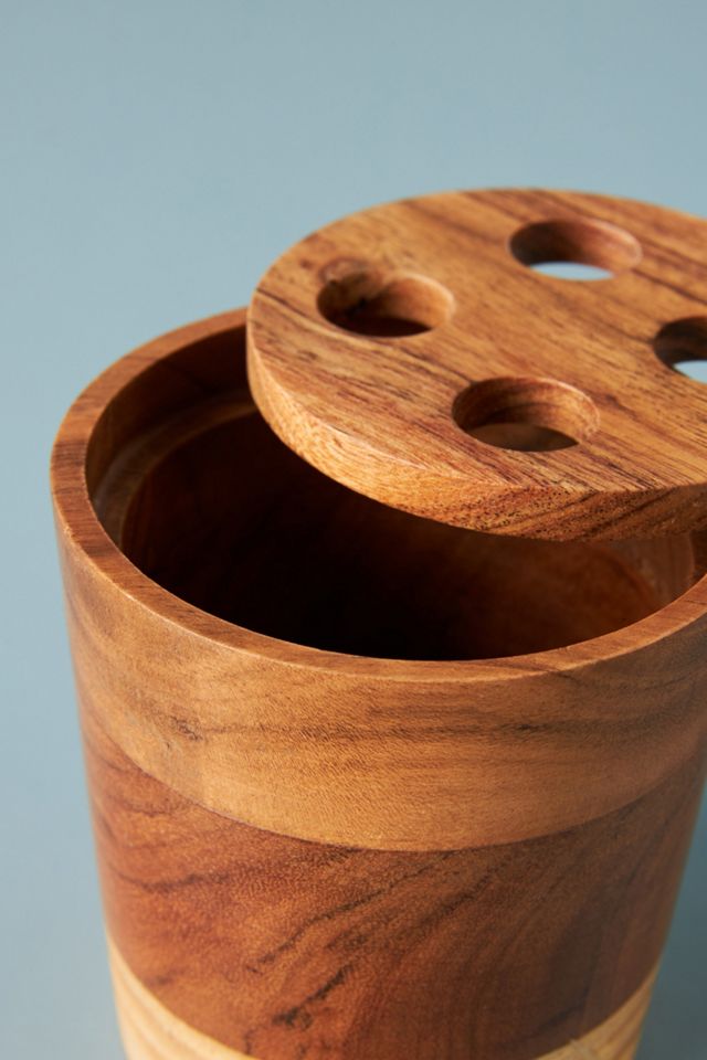 Layered Wood Bath Collection #3