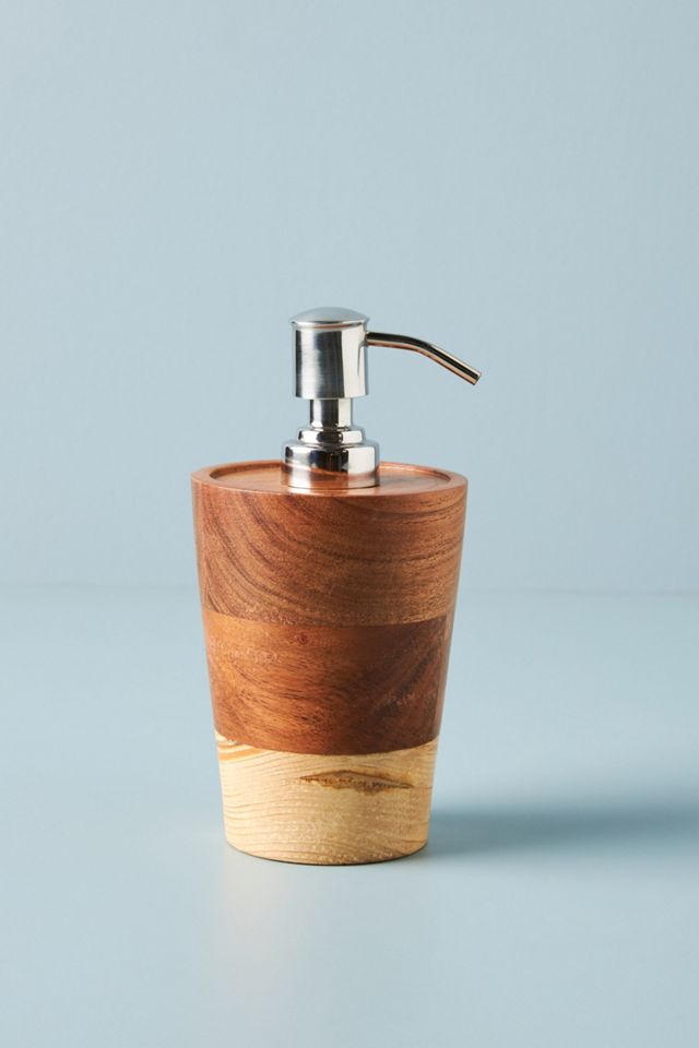 Layered Wood Bath Collection #4