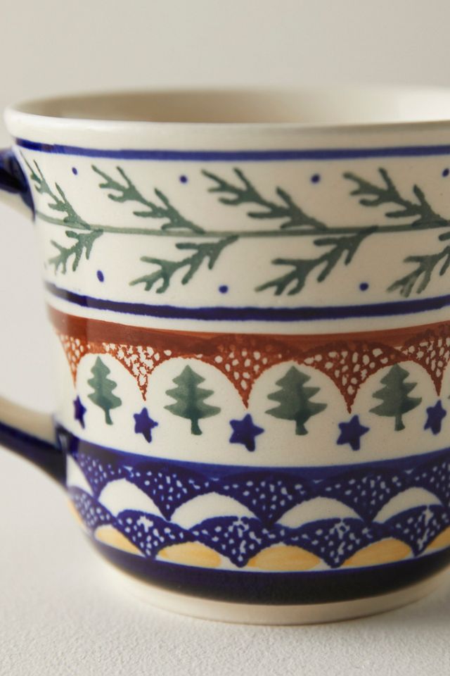 Evergreen Bough Ceramic Mug #1