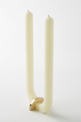 U-Shaped Pillar Candle