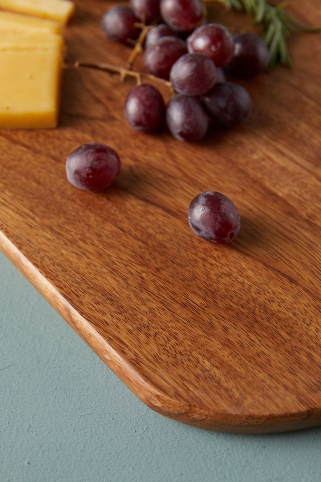 Leaf Stem Wood Serving Board #2