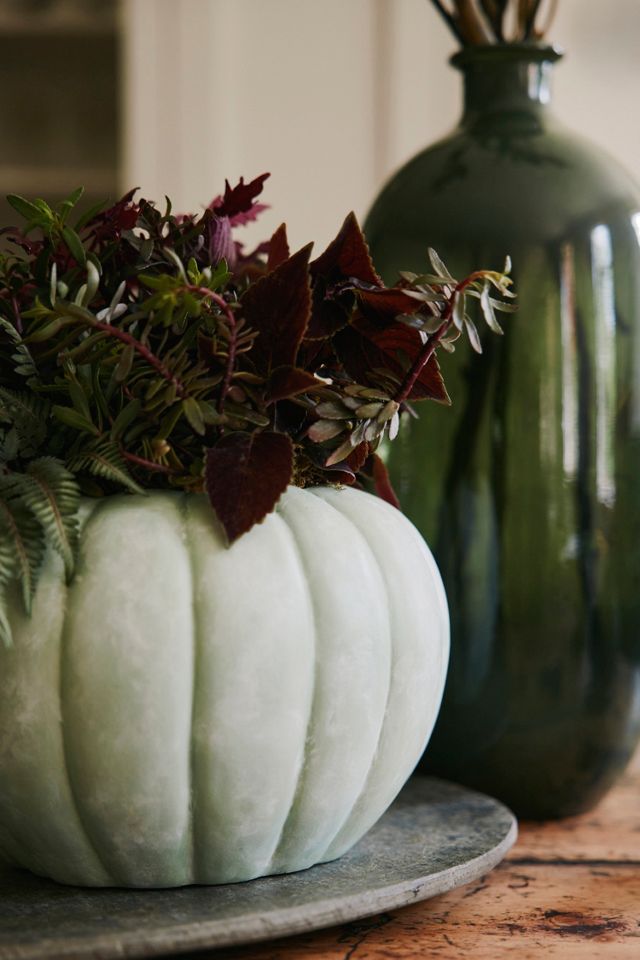 Ceramic Pumpkin Planter #3