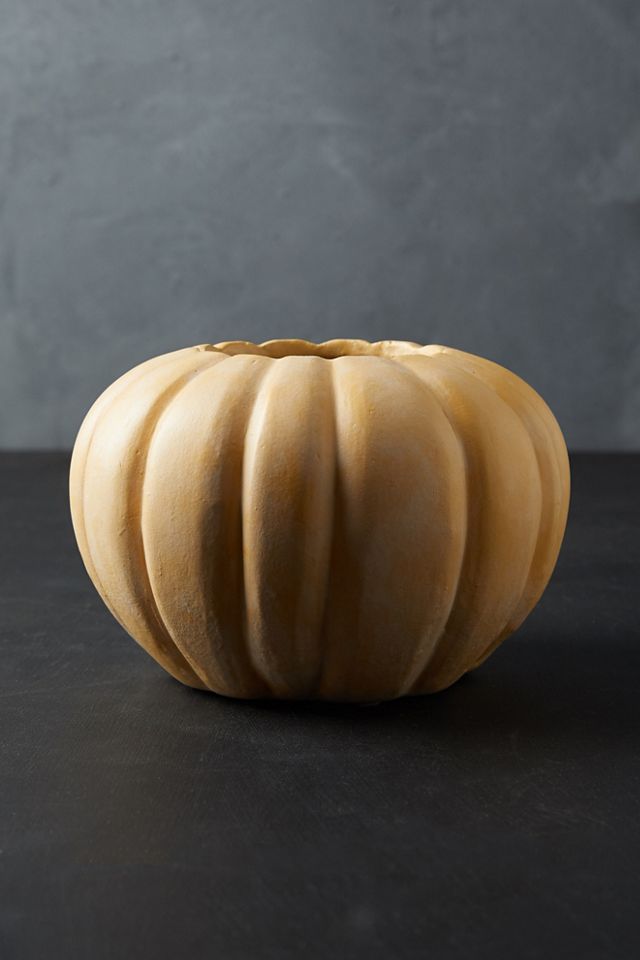 Ceramic Pumpkin Planter #1