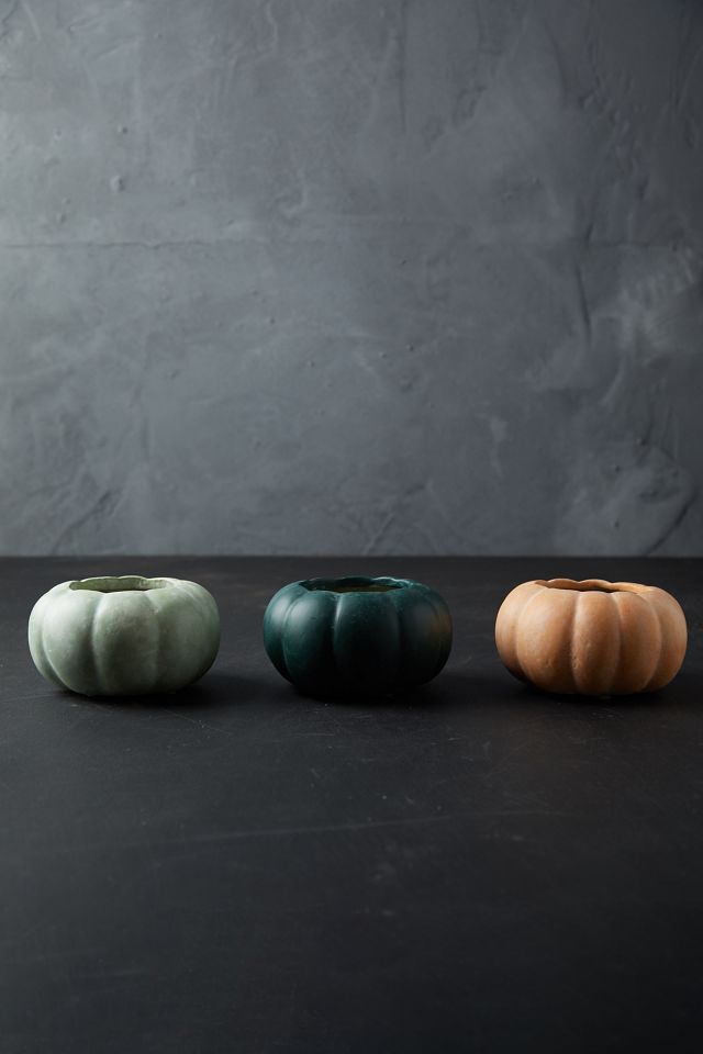 Ceramic Pumpkin Planter, Mini #4