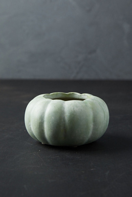 Terrain Ceramic Pumpkin Planter, Mini