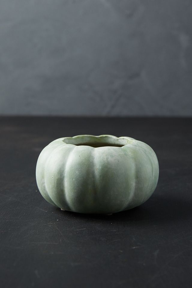 Ceramic Pumpkin Planter #4