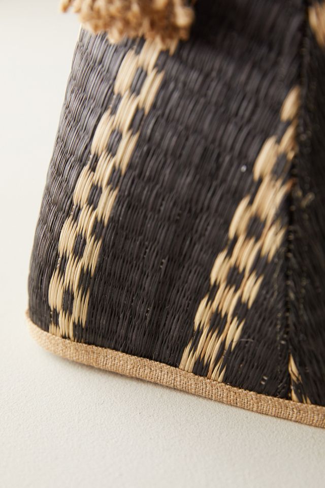 Geo Wicker Basket #6
