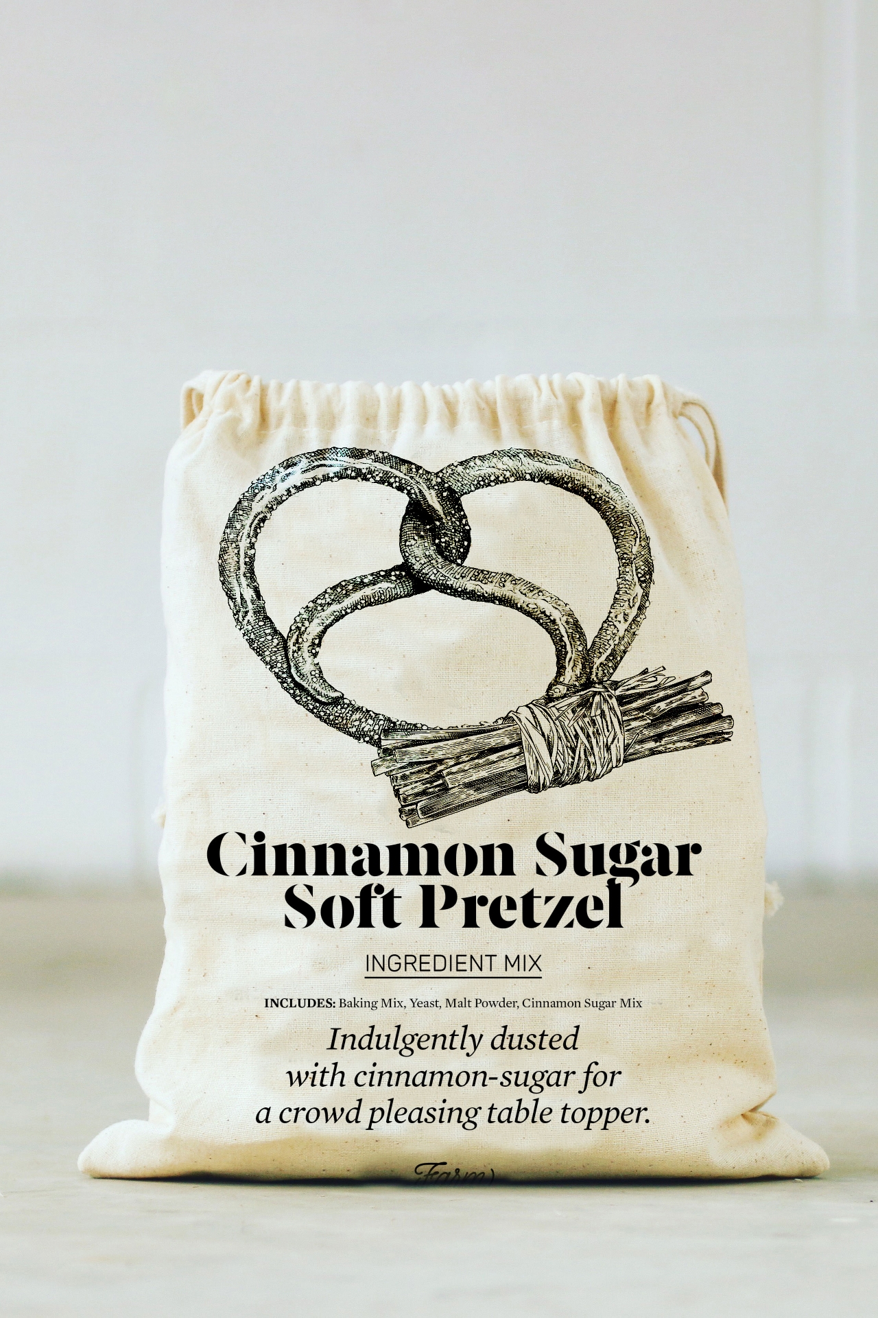 Cinnamon Sugar Soft Pretzel Baking Mix