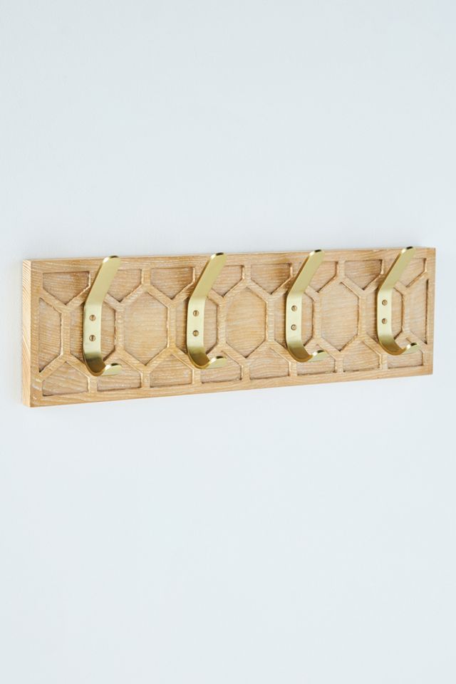 Textured Trellis Hook Rack #1