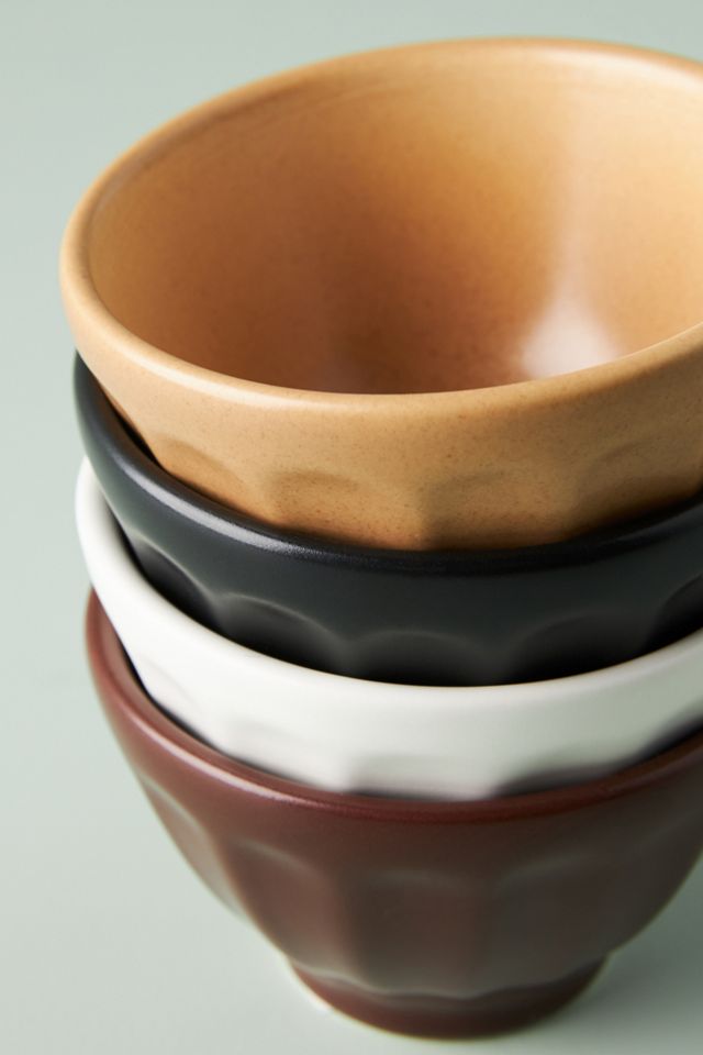 Mini Matte Latte Bowls, Set of 4 #1