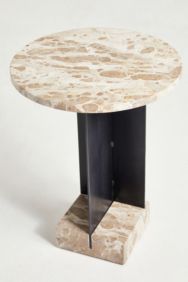 Kapri Marble Side Table #1