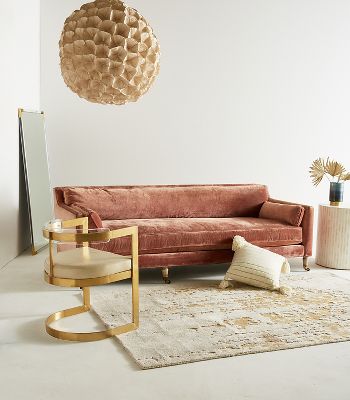 Anthropologie on sale velvet sectional