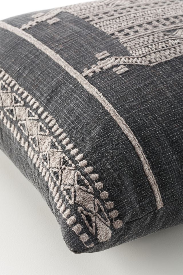 Embroidered Dezi Pillow #2