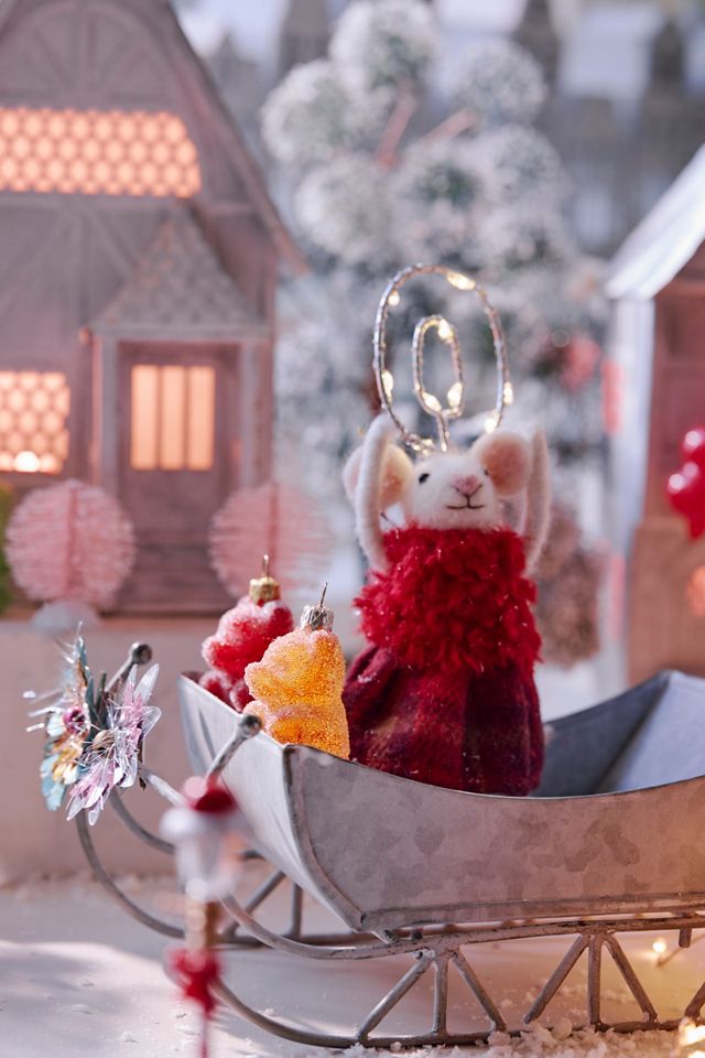 Gummy Bear Glass Ornaments, Set of 5 #4