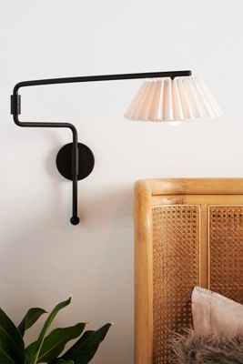 Harriet Paper Pleated Sconce Wall Light