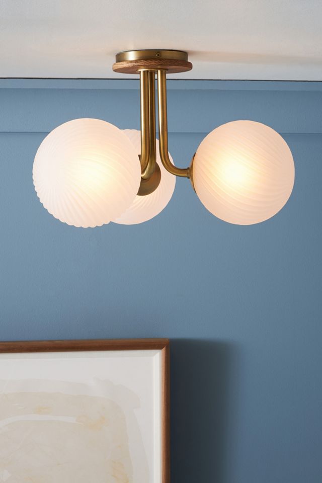 Pirouette Flush Mount #1