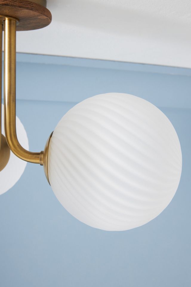 Pirouette Flush Mount #4