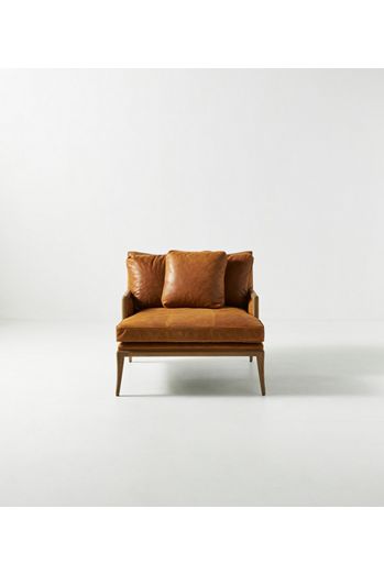 Florence Leather Chaise