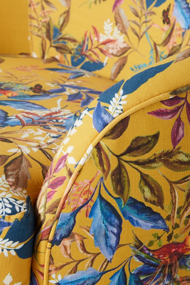 Kachel Daphne-Printed Claudia Petite Swivel Chair #5