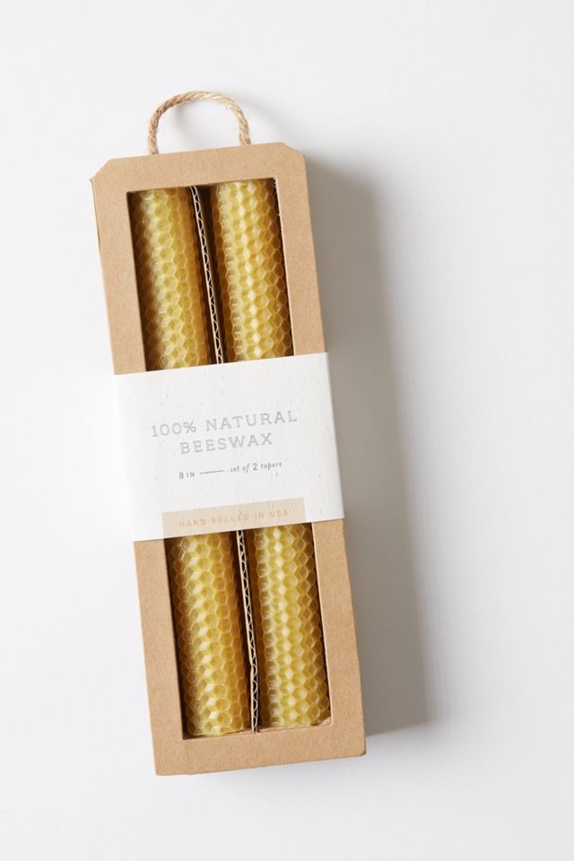Beehive Taper Candles, Set of 2 #1