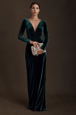 Black velvet mother of the best sale bride dresses