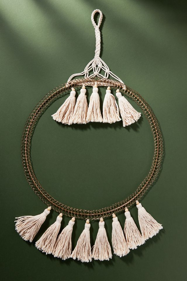Macrame Greeting Card Holder #1