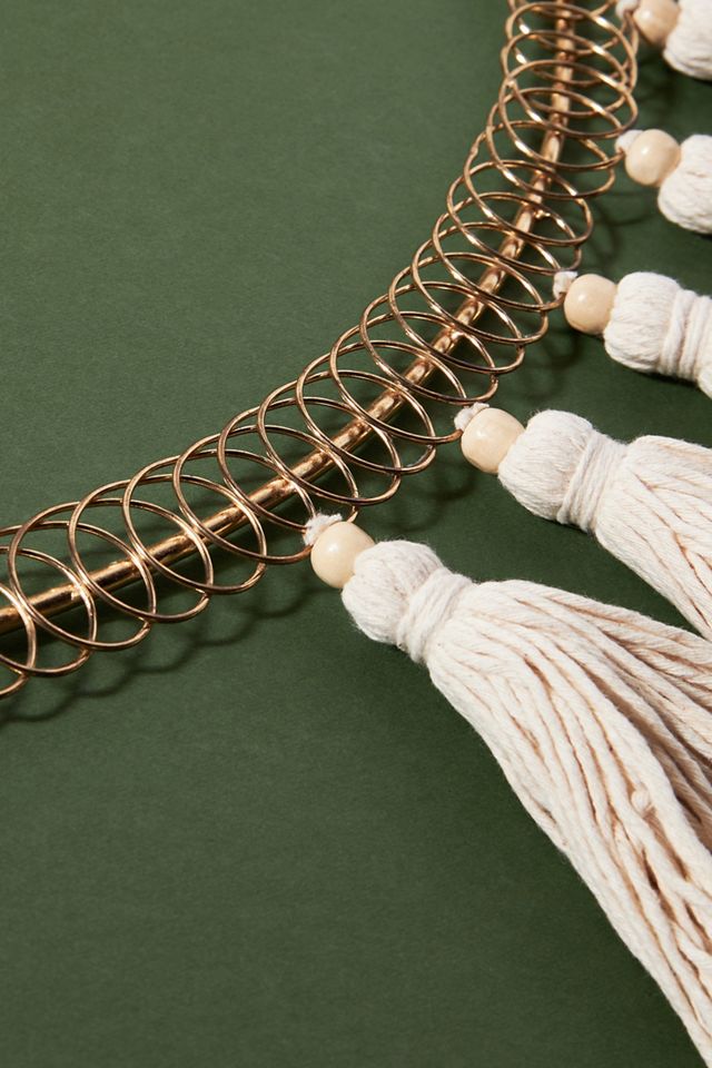 Macrame Greeting Card Holder #2