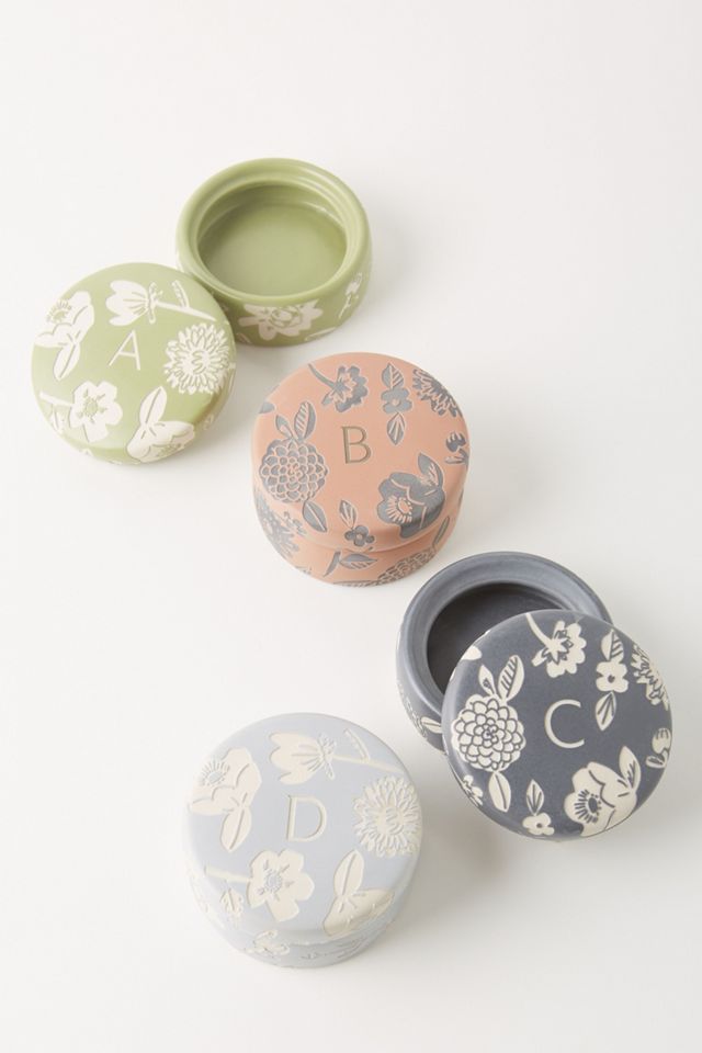Masey Monogram Trinket Dish #1