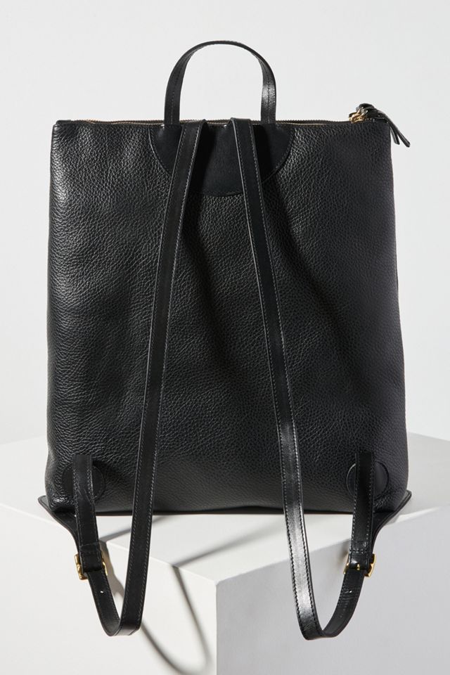 Clare V. Agnes Leather Backpack - Black Backpacks, Handbags - W2422509