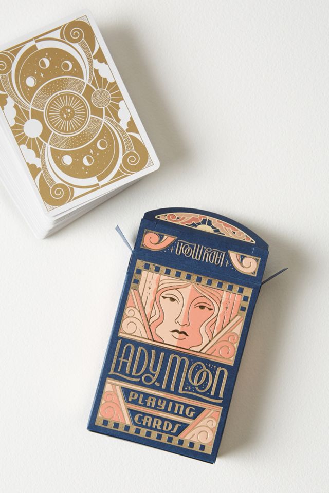 Lady Moon Playing Cards #1