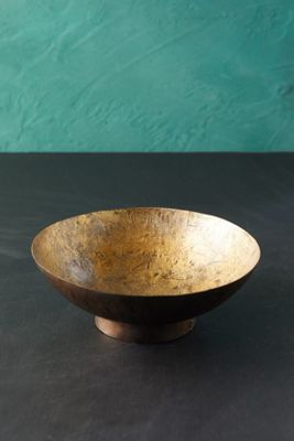 Blackened Gold Presentation Bowl