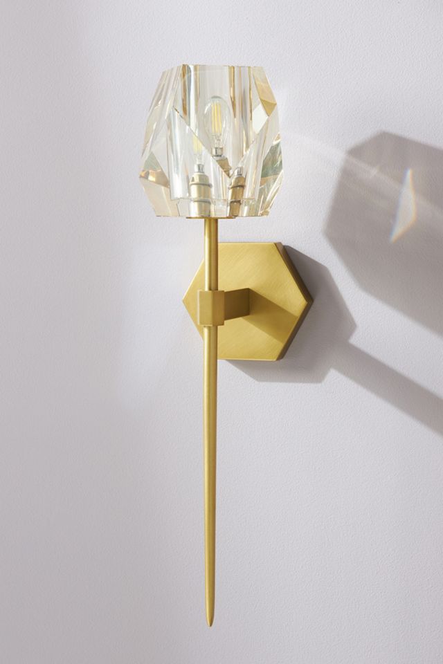 Gemma Crystal Metal Sconce Wall Light #2