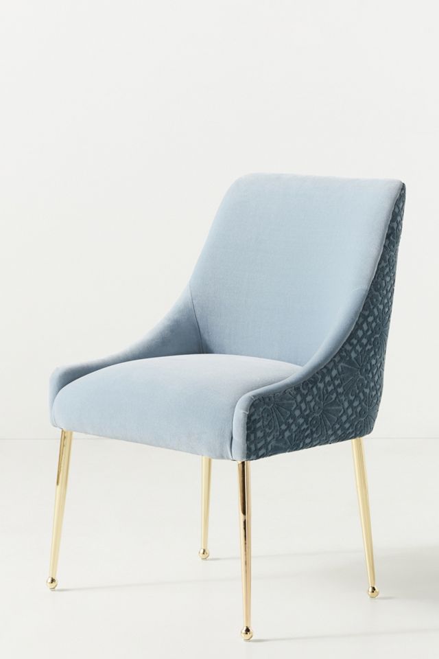 Burnout Velvet Elowen Chair #2