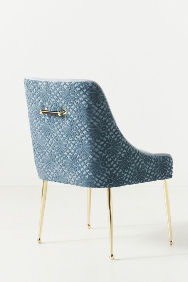 Burnout Velvet Elowen Chair #4