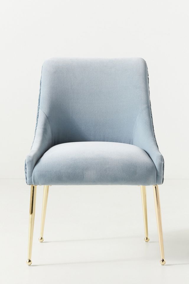 Burnout Velvet Elowen Chair #1