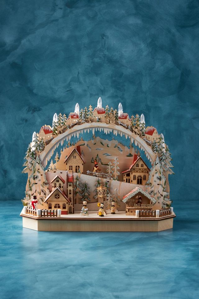 Alpine Light-Up Village #1