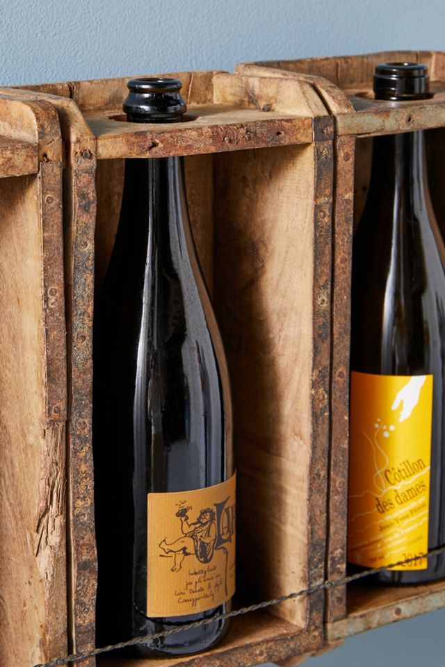 Recycled Brick Mold Wine Rack #1