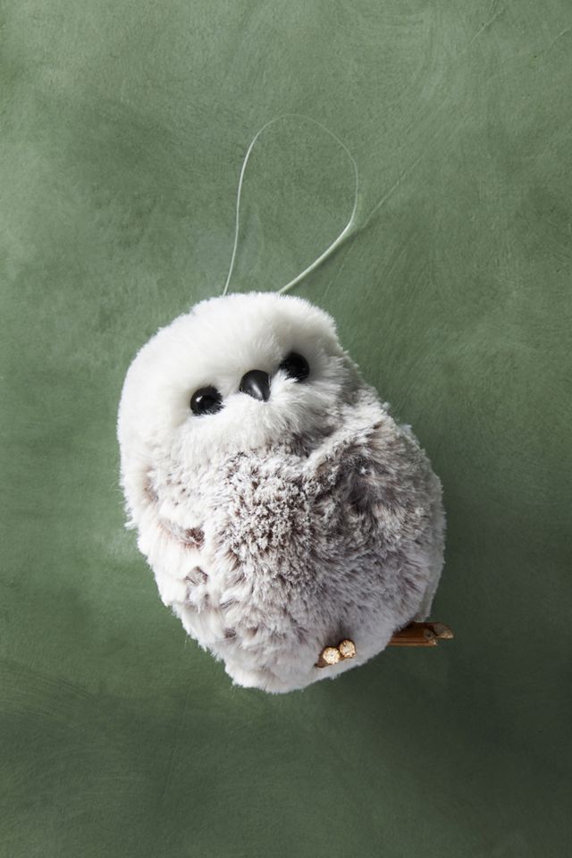 Puffy Owl Ornament