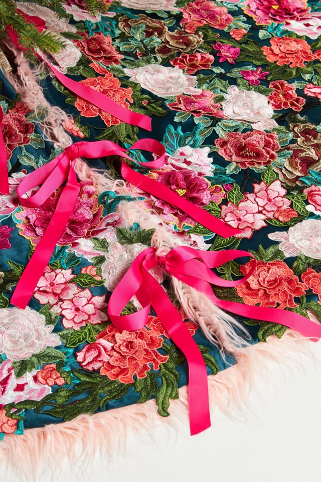 Sylvan Quilted Tree Skirt #3