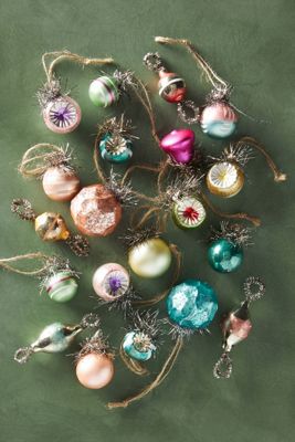 Days Of Yore Mini Ornaments, Set of 20