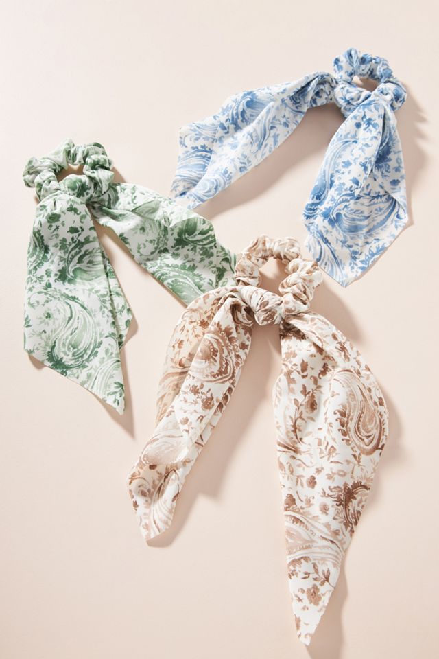 Anthropologie Braided Multicolor Silk Scarf Headband with Paisley Tie HWR-2019071-2_1200x1200.jpg?v=  main image 4