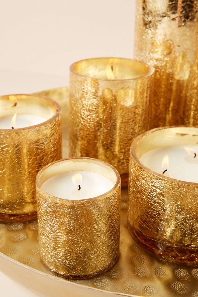 Winter Illumination Candle Centerpiece Set #1