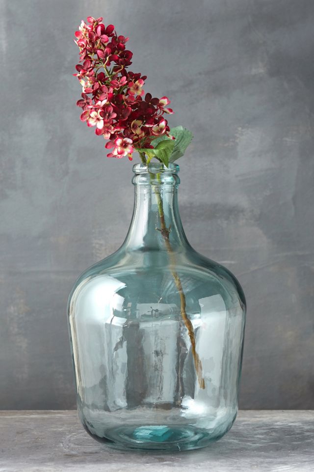 Glass Bottleneck Vase #2