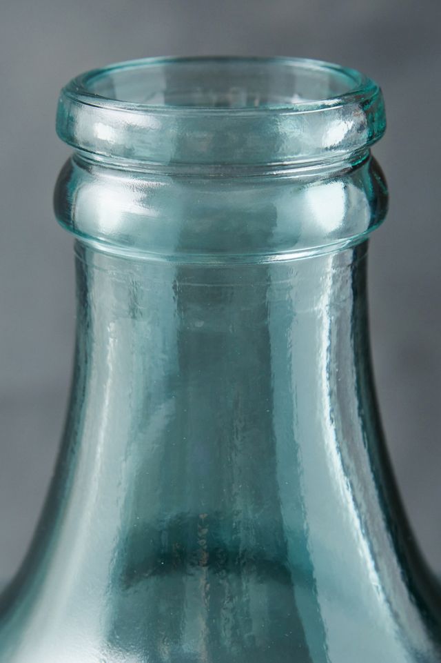 Glass Bottleneck Vase #3