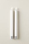 Flameless Taper Candles, Set of 2 #1