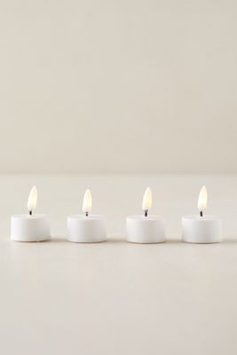 Flameless Tea Lights, Set of 4