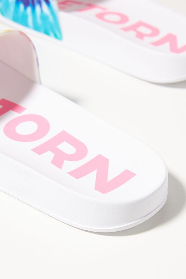 Tretorn Tie-Dye Pool Slides #3