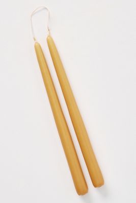 Hand-Dipped Taper Candles, Set of 2