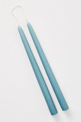 Hand-Dipped Taper Candles, Set of 2