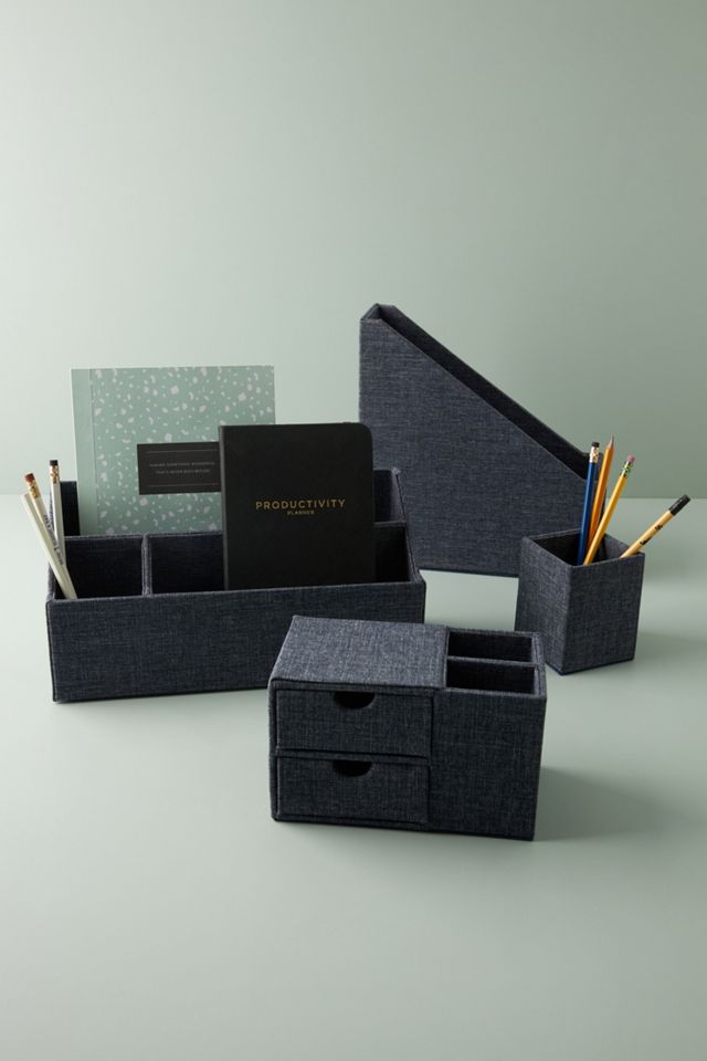 Indigo Desk Organizer #2